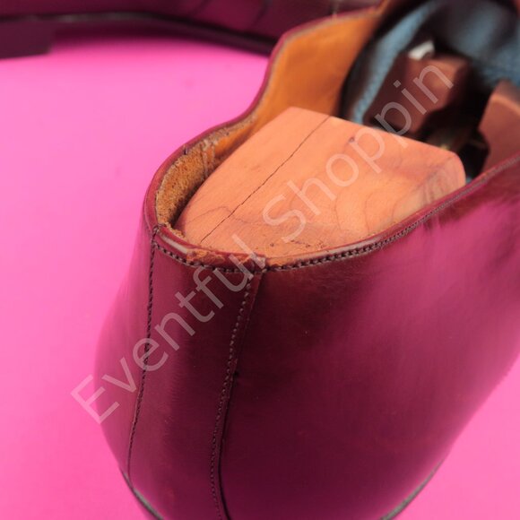 Mezlan Shoes Mens 16 M Brown Woven Fisherman Perforated Driving Dress Loafers - Picture 13 of 16